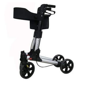 Marcheur double pliable en aluminium à <span class=keywords><strong>4</strong></span> <span class=keywords><strong>roues</strong></span>, outils pour adultes, 1 paire - Product Image 3