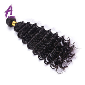 No enredo ninguÌ n vertimiento pelo virginal suave extensiones bruto pelo Malasio de la onda profunda - Product Image 3