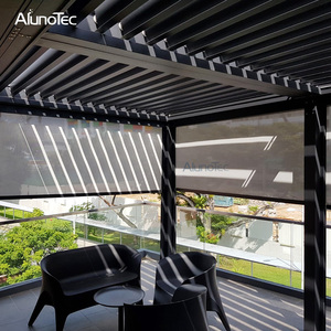 Toit motorisé en aluminium de Pergola de <span class=keywords><strong>belvédère</strong></span> de <span class=keywords><strong>jardin</strong></span> de toit coulissant en aluminium - Product Image 5