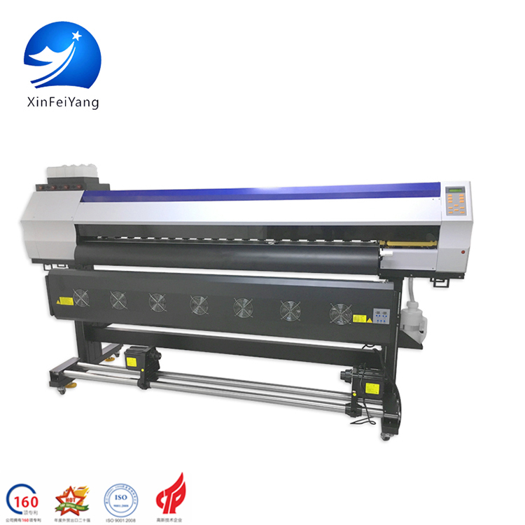 Digital de interior a base de agua tinta de impresora de inyección de tinta continua gran sublimación impresora Industrial