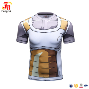 Venta al por mayor <span class=keywords><strong>ropa</strong></span> de Anime <span class=keywords><strong>Dragon</strong></span> <span class=keywords><strong>Ball</strong></span> <span class=keywords><strong>Z</strong></span> hijo de Goku de compresión T camisa - Product Image 4