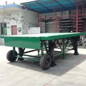 6000kg Capacity Loading Dock Table With Customized Size Platform For Truck With Mobile Dock Platform
