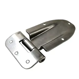 OEM custom Sheet Metal Fabrication heavy duty truck trailer hinges container side rear door hinge