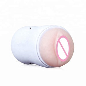 Double Canal Mâle Masturbateur Tasse de Sexe Réaliste Chatte Vagin Oral Pour <span class=keywords><strong>Les</strong></span> Hommes - Product Image 5