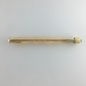 Edison-<span class=keywords><strong>Ampoule</strong></span> LED T10/T30, 300mm, longue longueur, <span class=keywords><strong>ampoule</strong></span> spirale, filament LED, 4W, gradable, 220/240V E27, <span class=keywords><strong>ampoule</strong></span> <span class=keywords><strong>vintage</strong></span>, ambre - Product Image 6