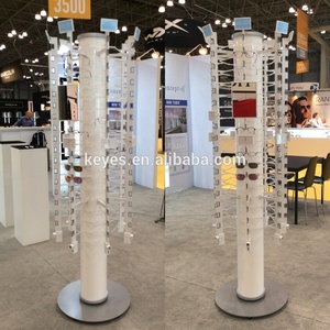 Meilleur <span class=keywords><strong>vendeur</strong></span> mode lunettes <span class=keywords><strong>magasin</strong></span> présentoir 360 rotation avec Verrouillage Tringles lunettes présentoir - Product Image 2