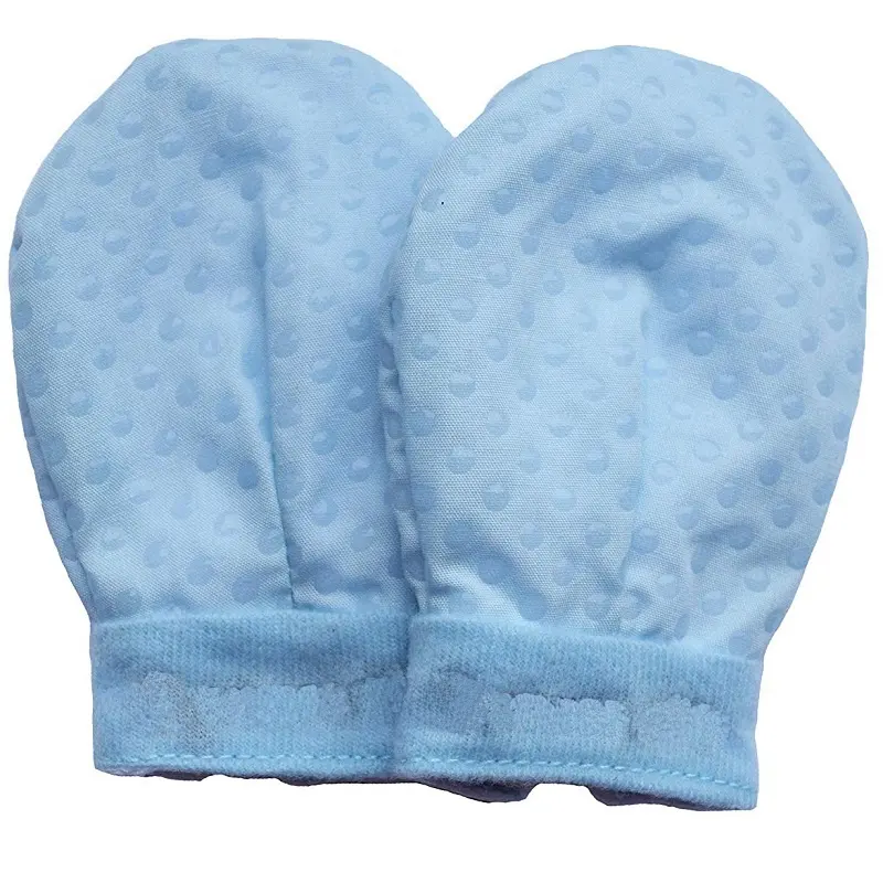 Anti Scratch Mittens Baby Teething Gloves For 0 To 3 Month Years Old