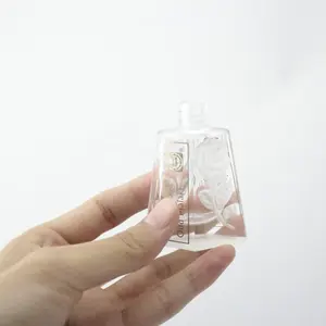 Tapa de botella de Perfume de vidrio, botella de vidrio tallado de 6 ML, 1ml, 2ml, 3ml, 4ml, 5ml, 6 ml, 7ml, 8ml, 9ml, 10ml, 12ml