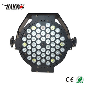 LED Delgado led par luz, led par <span class=keywords><strong>54</strong></span>, rgbw led par efecto DMX iluminación escénica - Product Image 2