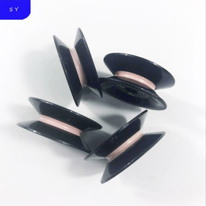 CR1001-B03 di plastica flangia rotonda puleggia a cinghia con diametro del foro di 10mm per la guida del filo su misura per il supporto OEM - Product Image 4