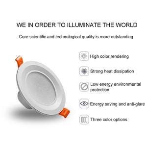 90-265V SMD CCT Retrofit luz 7W 15W 24W RecessedSMD abajo luz led 15w para casa Hotel - Product Image 6