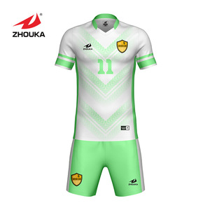2019 New Fashion football jerseys dry quick fabric sublimation printing Sports Soccer Jersey set for women - Product Image 3