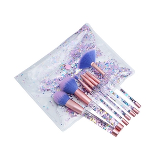 De moda <span class=keywords><strong>malayo</strong></span> 7 unids colores de brillo de belleza herramienta Cosmética Maquillaje pinceles - Product Image 3