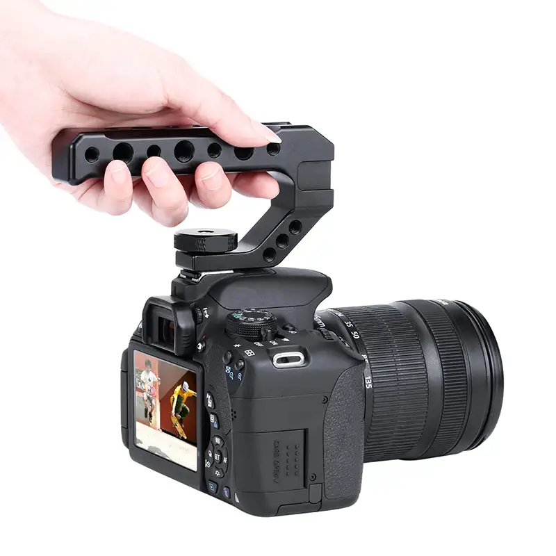 UURig R005 Koude Schoen Video Top Hand Grip Stabiliserende Grip Kaas Handvat voor Canon Nikon DSLR Camera Camcorder