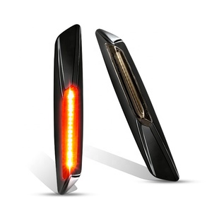 Couverture noire ambre dynamique LED feu de position latéral <span class=keywords><strong>clignotant</strong></span> pour <span class=keywords><strong>BMW</strong></span> E60 E61 E81 <span class=keywords><strong>E90</strong></span> E91 - Product Image 4