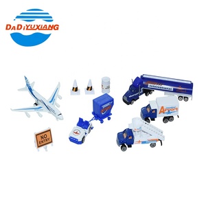 Diseño lindo <span class=keywords><strong>de</strong></span> los niños avión modelo aeropuerto juguetes para la venta - Product Image 1