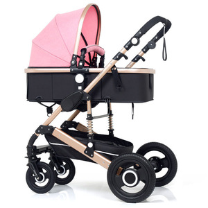 Tốt Nhất Bán Trọng Lượng Nhẹ Bé Pram Sang Trọng 3-1 Da Xe Đẩy Em Bé - Product Image 2