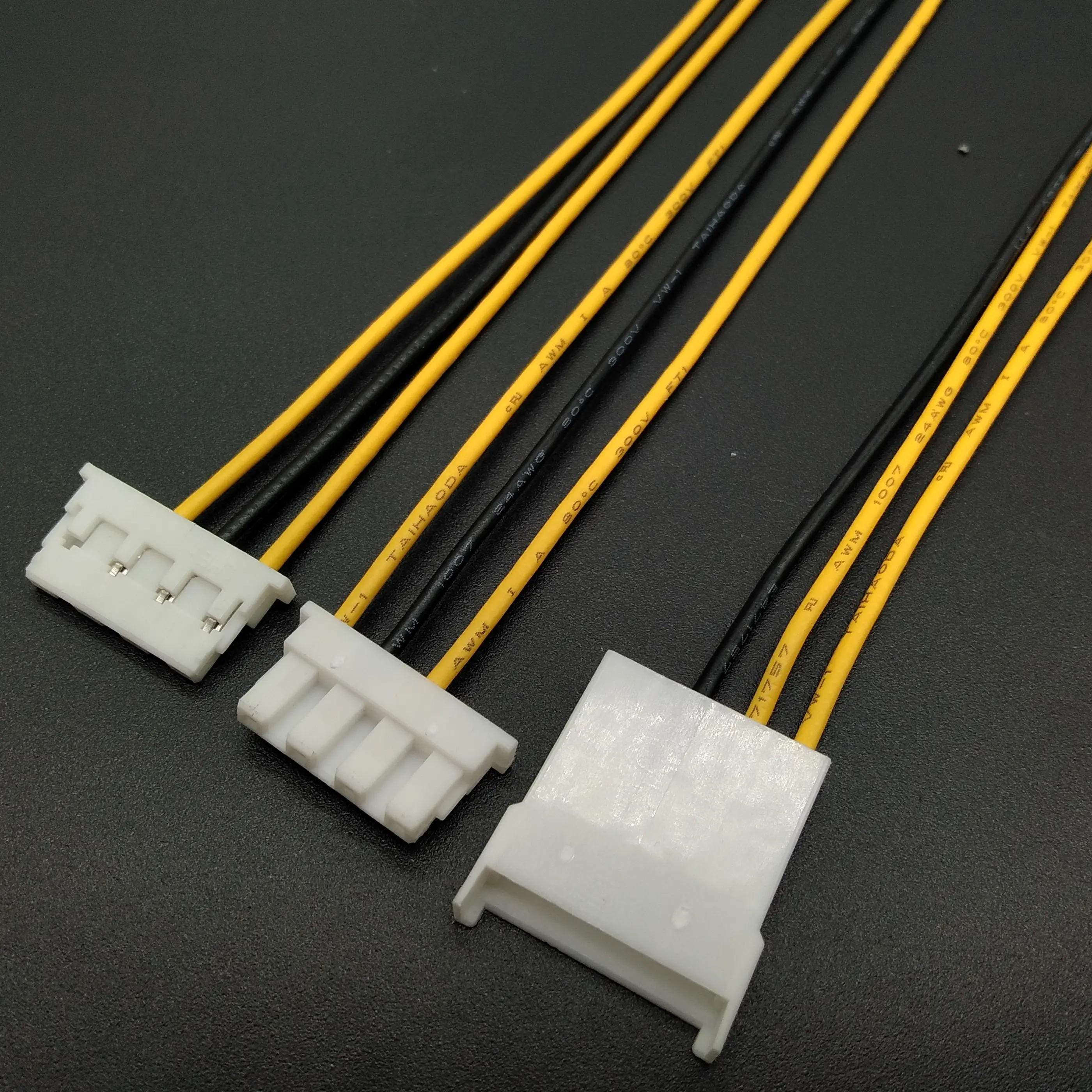 Fio de fiação personalizado cabo com jst 4mm pitch bh conector BHR-02VS-1
