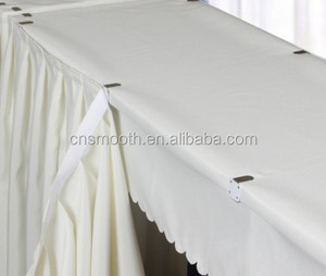 Falda de <span class=keywords><strong>Mesa</strong></span> Decorativa de Organza Rosa con Diseño Elegante para Banquetes - Product Image 6