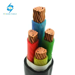 PVC Kabel 4x6mm2/4X6 Mm 8 Mm Cu PVC Lapis Baja Kabel Listrik Harga