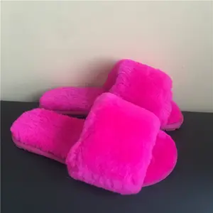 Women House Slippers FLUFF fur