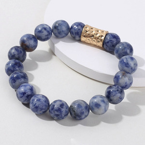 Medida 10mm <span class=keywords><strong>cuentas</strong></span> <span class=keywords><strong>de</strong></span> la joyería <span class=keywords><strong>de</strong></span> la pulsera elástica ajustable hombres mujeres lapislázuli par <span class=keywords><strong>de</strong></span> pulseras <span class=keywords><strong>de</strong></span> <span class=keywords><strong>cuentas</strong></span> - Product Image 2