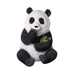 Oem haute qualité <span class=keywords><strong>fait</strong></span> meilleure décoration de la maison cadeau résine figure pas cher résine nativité figurines <span class=keywords><strong>panda</strong></span> - Product Image 1