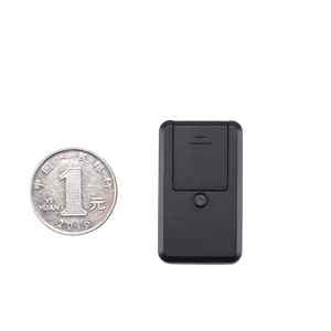 Toptan kişisel gps izci çip-GF19 süper Mini GPS takip cihazı minyatür sikke boyutu cihazları küçük manyetik takip çip kişisel yaşlı için