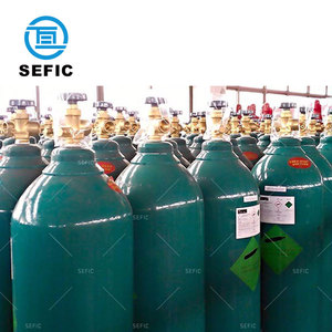 Venta a los países europeos ISO9809-1 40L 200bar óxido <span class=keywords><strong>nitroso</strong></span> argón cilindro de gas precio - Product Image 2