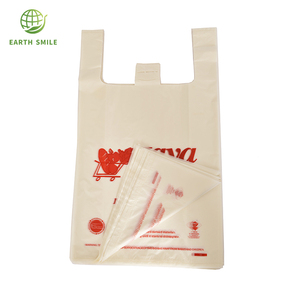ASTM D6400 Vert Écologique Pliant Sac à Provisions En Plastique Biodégradable Pour Faire Du Shopping - Product Image 1