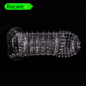 Préservatifs amusants Crystal pour l'extension du pénis masculin, préservatif pour l'agrandissement du pénis - Product Image 4