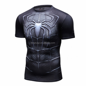 Ropa <span class=keywords><strong>de</strong></span> hombre <span class=keywords><strong>Marvel</strong></span> vengadores Super Héroes <span class=keywords><strong>Superman</strong></span> hombre Camiseta 3d impreso sublimación <span class=keywords><strong>de</strong></span> compresión <span class=keywords><strong>de</strong></span> manga corta Tops - Product Image 2