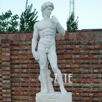 Sculpture classique en pierre de David, statue en marbre d'Michel-Ange
