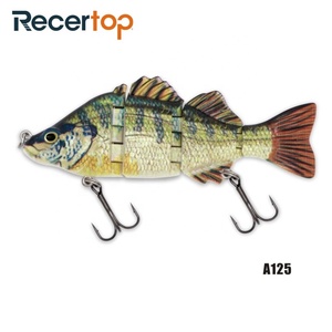 Forte En Métal Articulé 4 Sections <span class=keywords><strong>Murray</strong></span> Cod Leurre <span class=keywords><strong>De</strong></span> Pêche - Product Image 2