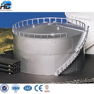 100m3 - 20000m3 vertical crude oil storage tank / oil storage tanks above ground