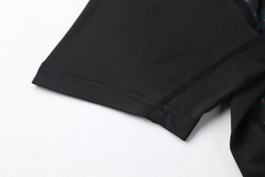 Blank quick-drying short sleeve tights shirt for men - Product Image 6