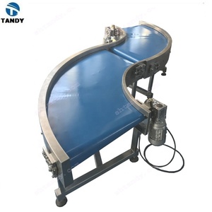 Convoyeur à bande PU de <span class=keywords><strong>transport</strong></span> de paquet de poudre de gelée à différentes vitesses/convoyeur à bande PVC incliné - Product Image 6