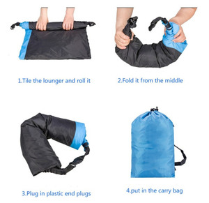 Amazon Meilleur Vendeur Portable Gonflable D'air De Camping <span class=keywords><strong>Hamac</strong></span> Paresseux Sac de Couchage Air Canapé-Lit - Product Image 5