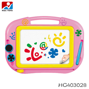 Hola juguetes de <span class=keywords><strong>dibujos</strong></span> animados diseño de caballo niños tablero de dibujo magnética con luz y música HC437144 - Product Image 4