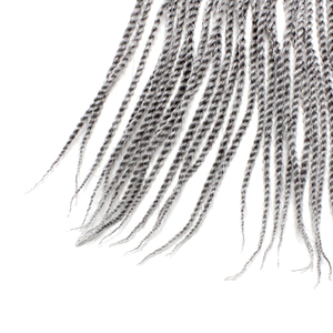 Al por mayor del pelo sintético faux locs crochet trenzas, havana mambo afro kinky twists trenzado - Product Image 4