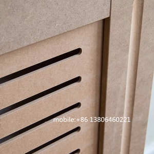 SG-LL118 <span class=keywords><strong>Radiateur</strong></span> Couvre Bois <span class=keywords><strong>MDF</strong></span> Treillis Grill Chauffage Moderne Maison Armoire Étagères - Product Image 4