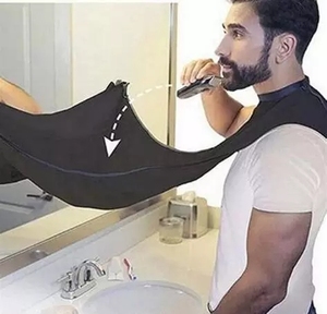 Machine Lavable Personnalisé Logo Imprimé En Nylon <span class=keywords><strong>Barbe</strong></span> Tablier Bavoir pour Hôtel - Product Image 1