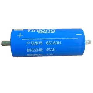 Nouveau produit 2.3 v45ah 66160 lto titanate de Lithium batterie 66160 LTO