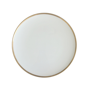 JC De Mariage En Porcelaine <span class=keywords><strong>Or</strong></span> Jante En Gros Blanc Vaisselle Assiettes Ensembles - Product Image 1