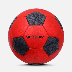 サプライヤー直販機-ステッチサッカー、テクスチャデザイン異なるサイズのサッカーボールをまとめて