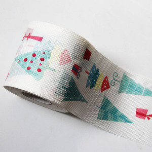 Papel Higiénico Suave de Pulpa de Madera Virgen con Estampado de Unicornios, Papel Decorativo Biodegradable, Rollo de Papel Higiénico Rosa - Product Image 2