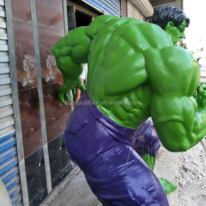 <span class=keywords><strong>De</strong></span> fibra <span class=keywords><strong>de</strong></span> vidrio <span class=keywords><strong>de</strong></span> tamaño Marvel Increíble <span class=keywords><strong>Hulk</strong></span> estatua - Product Image 3