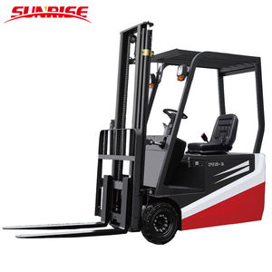 Günstige 1,5 Tonnen 2 Tonnen 2,5 Tonnen 3 Tonnen 3 Bühne Mast Drei Rad Elektrische Gabelstapler - Product Image 4