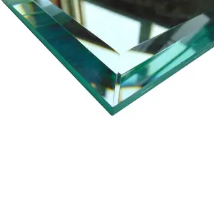 100X100MM/100X200MM 정연한 광택이 있는 비스듬한 거울 유리제 도와