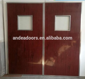 <span class=keywords><strong>Puerta</strong></span> de Salida Cortafuego de Acero con <span class=keywords><strong>Barra</strong></span> Antipánico, <span class=keywords><strong>Puerta</strong></span> de Acero Cortafuego Personalizada de Una Hoja con Rejilla <span class=keywords><strong>Exterior</strong></span> para Emergencias - Product Image 4